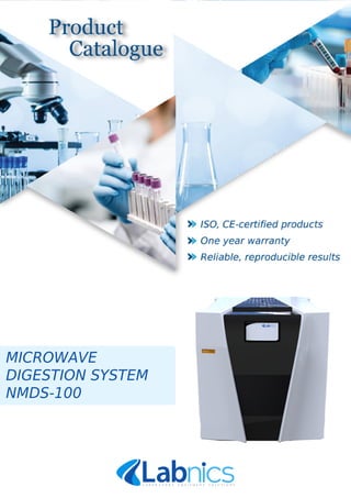 MICROWAVE
DIGESTION SYSTEM
NMDS-100
 