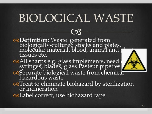 biological waste