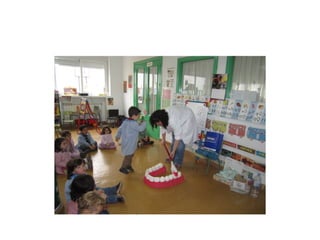 La boca y el cepillo de dientes de