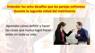 Aprender cómo definir y hacer
las cosas que nunca logró hacer
antes en toda su vida.
 
