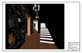 UNIBE
Sec.01
Julio 8 del 2016
Diseño de Interiores
María Eugenia Castillo 15-0302
Perspectiva
Diseño IV: Restaurantes
Prof. Magaly Caba
 