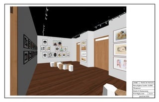 UNIBE
Sec.01
Julio 8 del 2016
Diseño de Interiores
María Eugenia Castillo 15-0302
Perspectiva
Diseño IV: Restaurantes
Prof. Magaly Caba
 