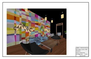 UNIBE
Sec.01
Julio 8 del 2016
Diseño de Interiores
María Eugenia Castillo 15-0302
Perspectiva
Diseño IV: Restaurantes
Prof. Magaly Caba
 
