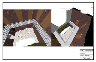 UNIBE
Sec.01
Julio 8 del 2016
Diseño de Interiores
María Eugenia Castillo 15-0302
Perspectiva
Diseño IV: Restaurantes
Prof. Magaly Caba
 