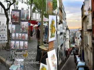 En haut d'un escalier  Je cherche l'atelier  Dont plus rien ne subsiste...  