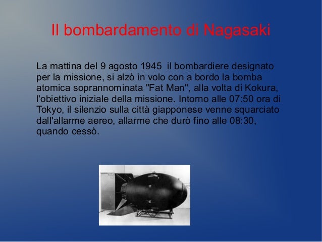 Programma Che Portò Alla Prima Bomba Atomica La bomba atomica