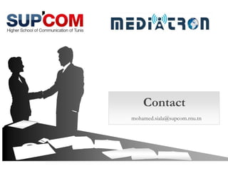 36
Contact
mohamed.siala@supcom.rnu.tn
6/10/2013 36Budapest HU ICC 2013
 