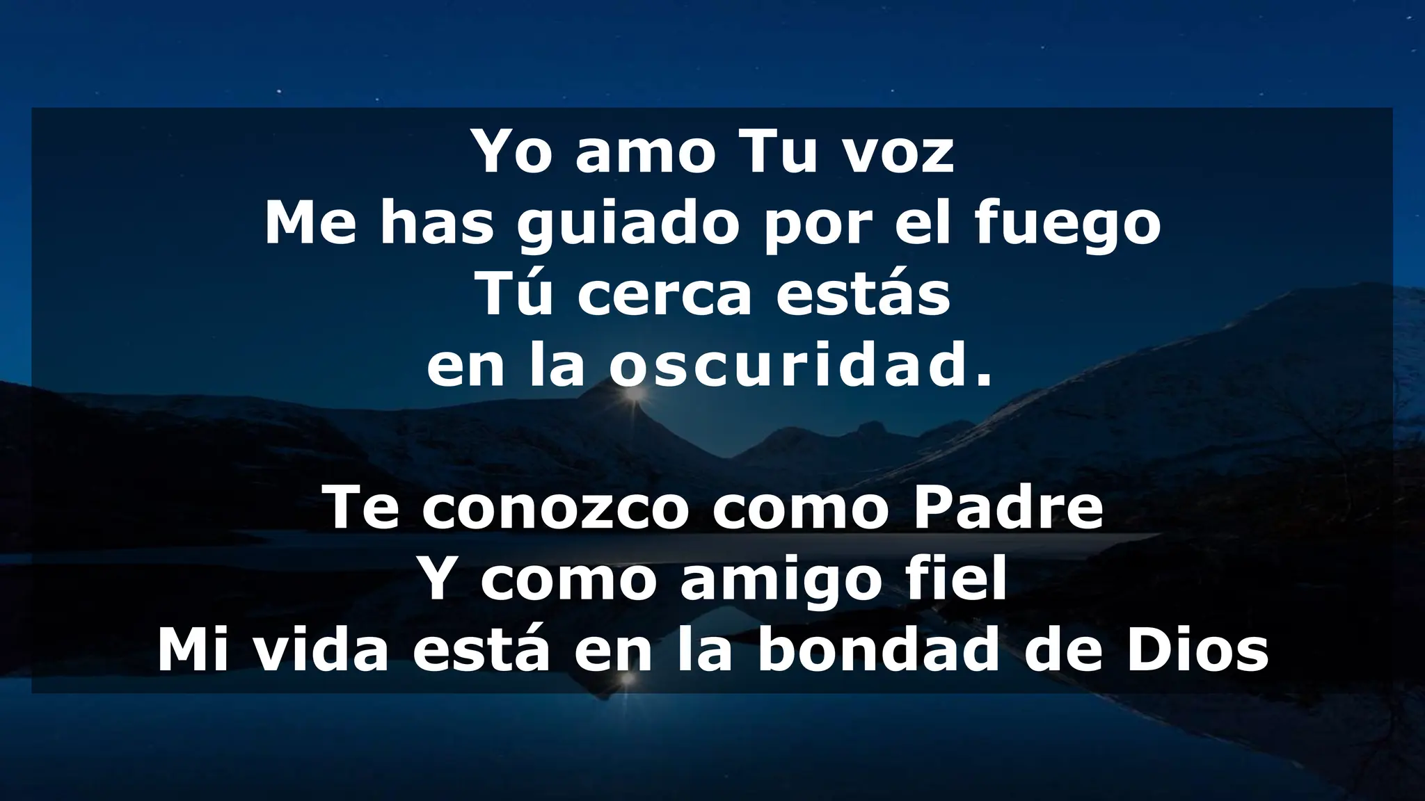 Cancion La bondad de Dios en PP................. PPT