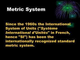 Lab one metric conversions | PPT