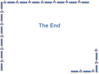The End
 