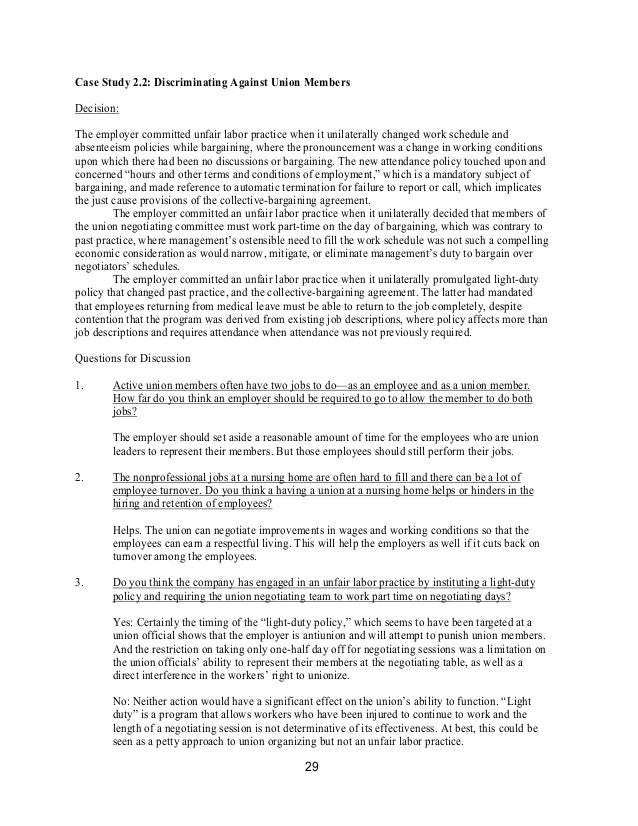 Labor Relations And Collective Bargaining Private And Public Sectors Labor Relations And Collective Bargaining Private And Public Sectors