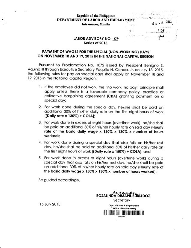 ‘.  4- : - »: r.m_

Republic of the Philippines '  at   p H
DEPARTMENT OF LABOR AND EMPLOYMENT I ‘

Intramuros,  Manila ‘ ...