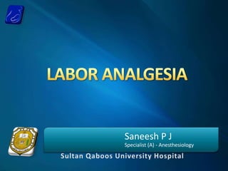 Saneesh P J
Specialist (A) - Anesthesiology
 