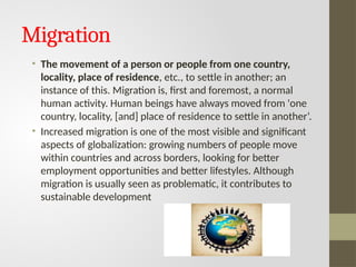 Labor and Migration powerpoint presentation | PPTX
