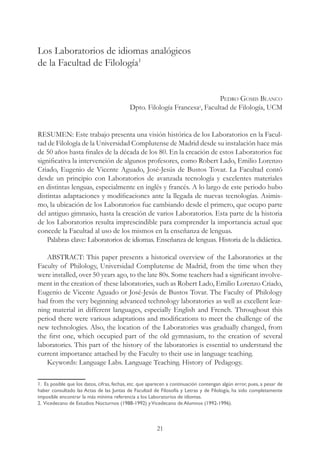 Laboratorio de idiomas | PDF