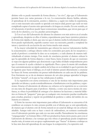 Laboratorio de idiomas | PDF