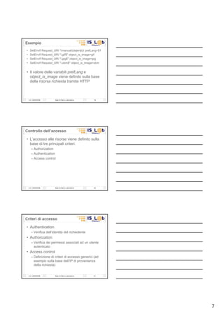 Laboratorio Di  Basi Di  Dati 08  Il  Web Server  Apache