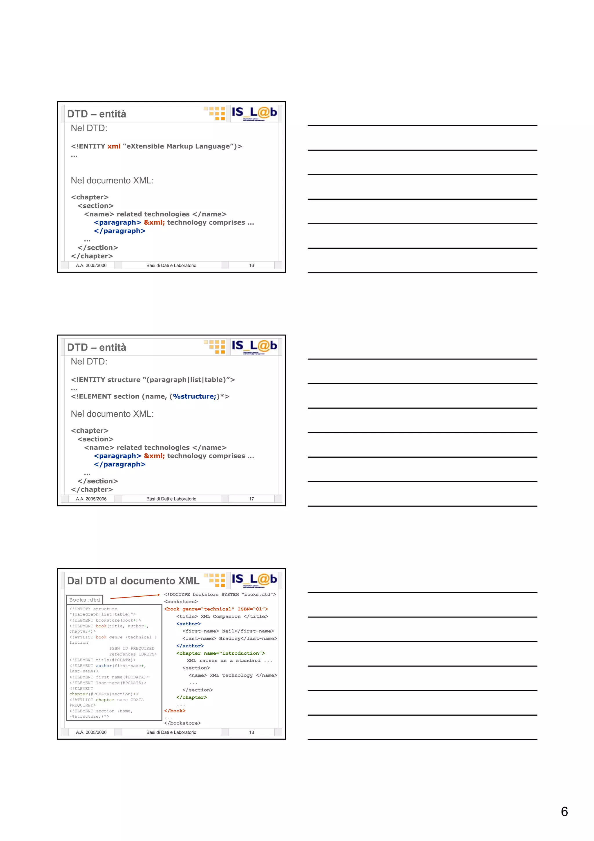 Laboratorio Di  Basi Di  Dati 12  P H P   Gestione Di File  X M L