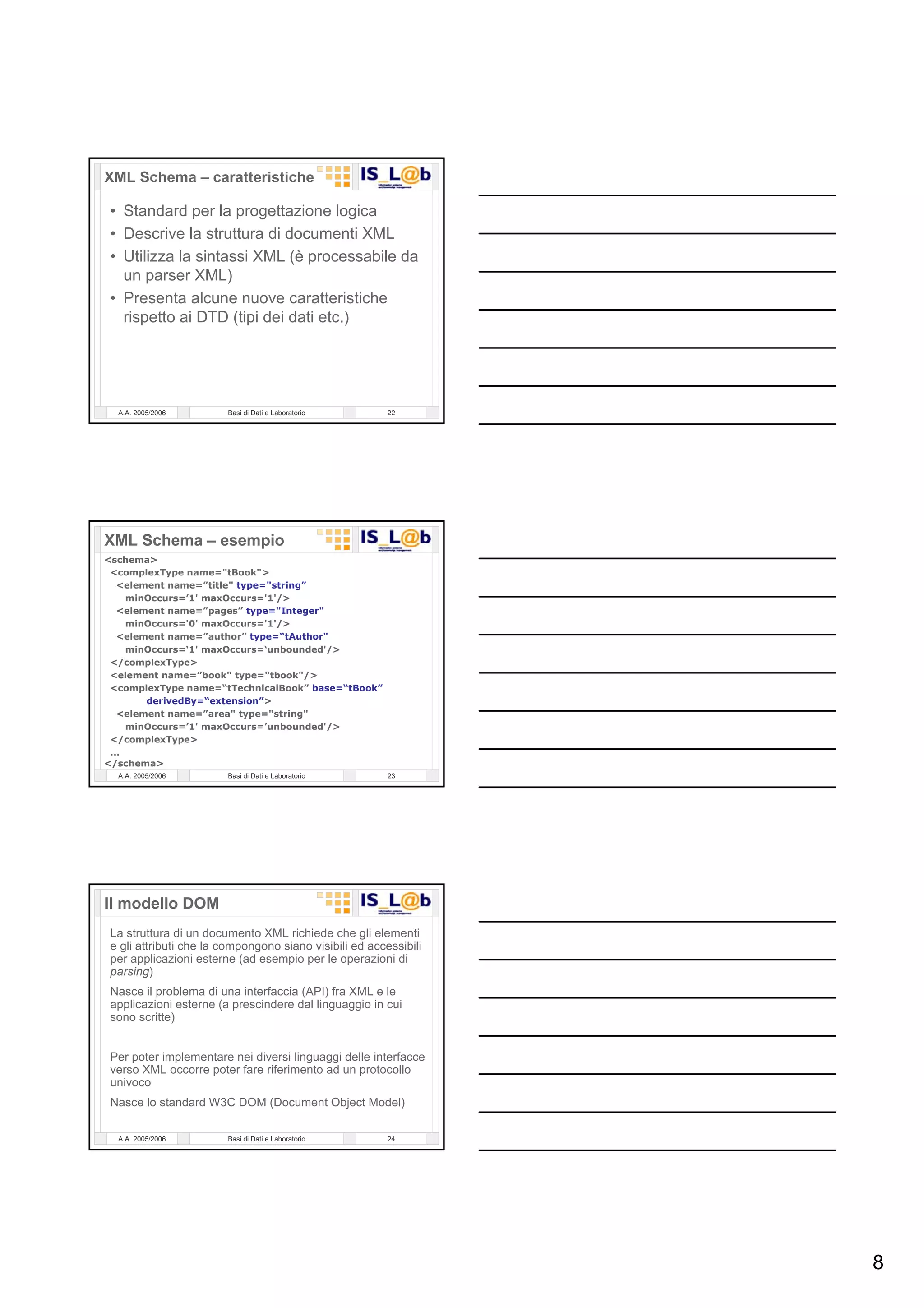Laboratorio Di  Basi Di  Dati 12  P H P   Gestione Di File  X M L