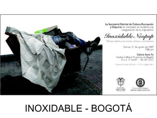 INOXIDABLE - BOGOT Á 