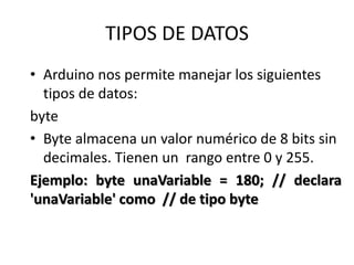 Laboratorio # 1 introducción a arduino | PPTX