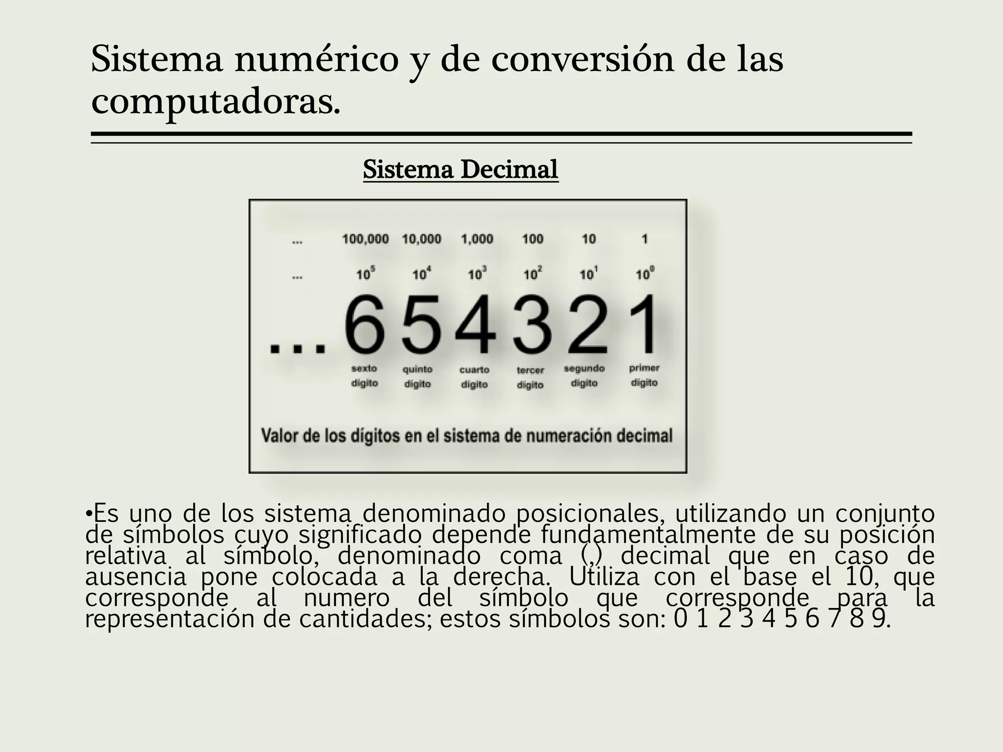 Laboratorio 4 sistemas numericos y de conversion de las computadoras | PPTX