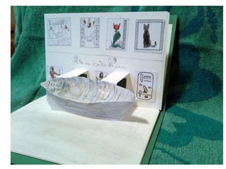 Laboratorio arte storia libri pop up