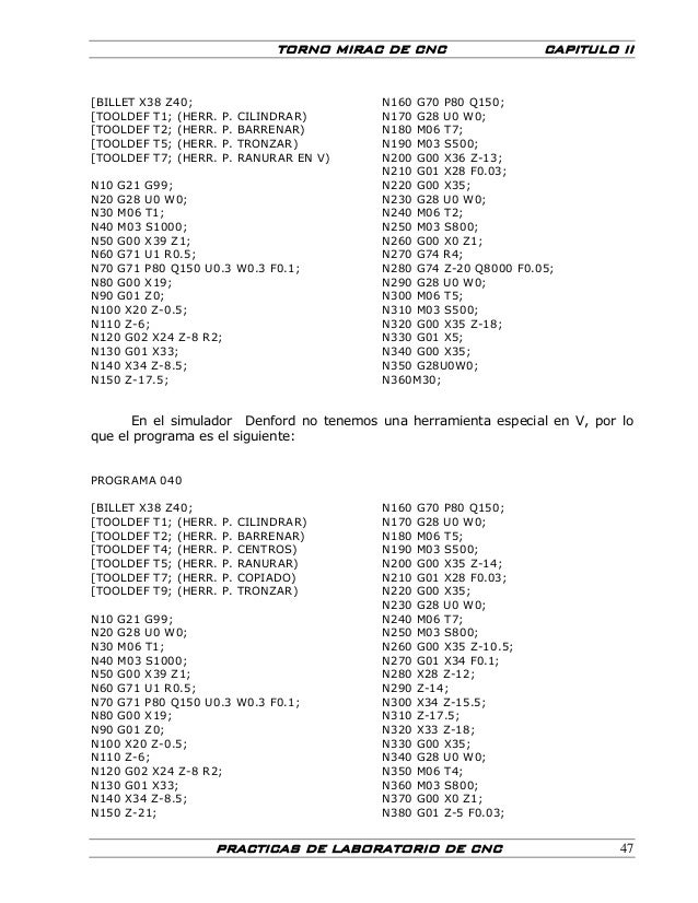 Laboratorio De Cnc Torno