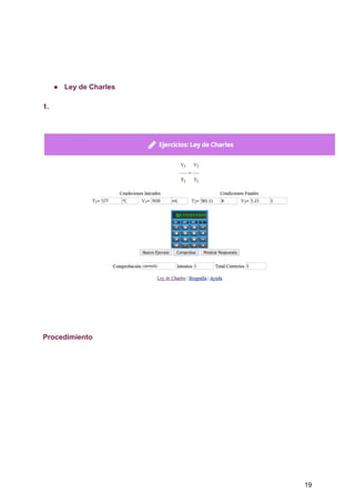 ● Ley​ ​de​ ​Charles
1.
Procedimiento
19
 