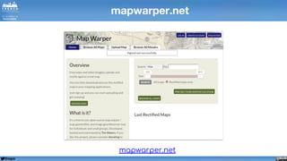 @napo
mapwarper.net
mapwarper.net
 