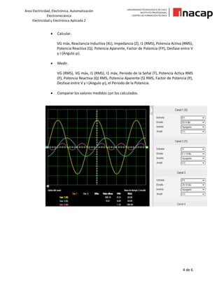Laboratorio virtual labvolt 1 carga rlc | PDF