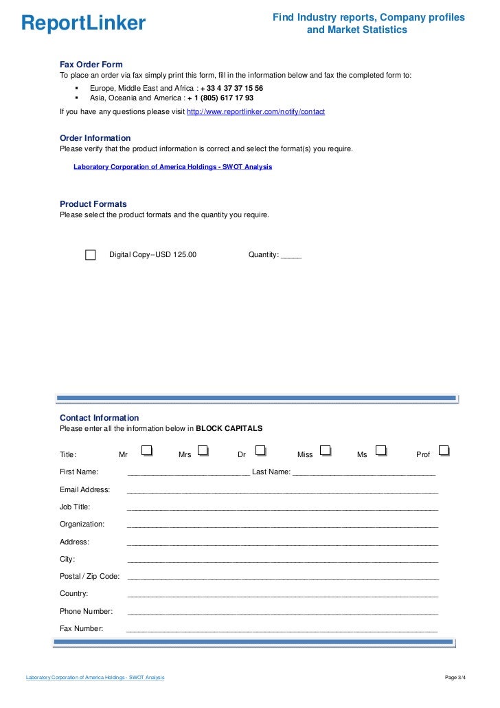laboratory corporation of america holdings laboratory corporation of america holdings