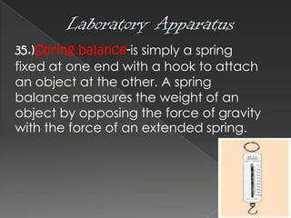 Spring In Science Lab Spring Balance Laboratory Apparatus
