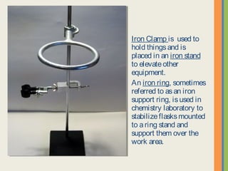 iron clamp laboratory apparatus