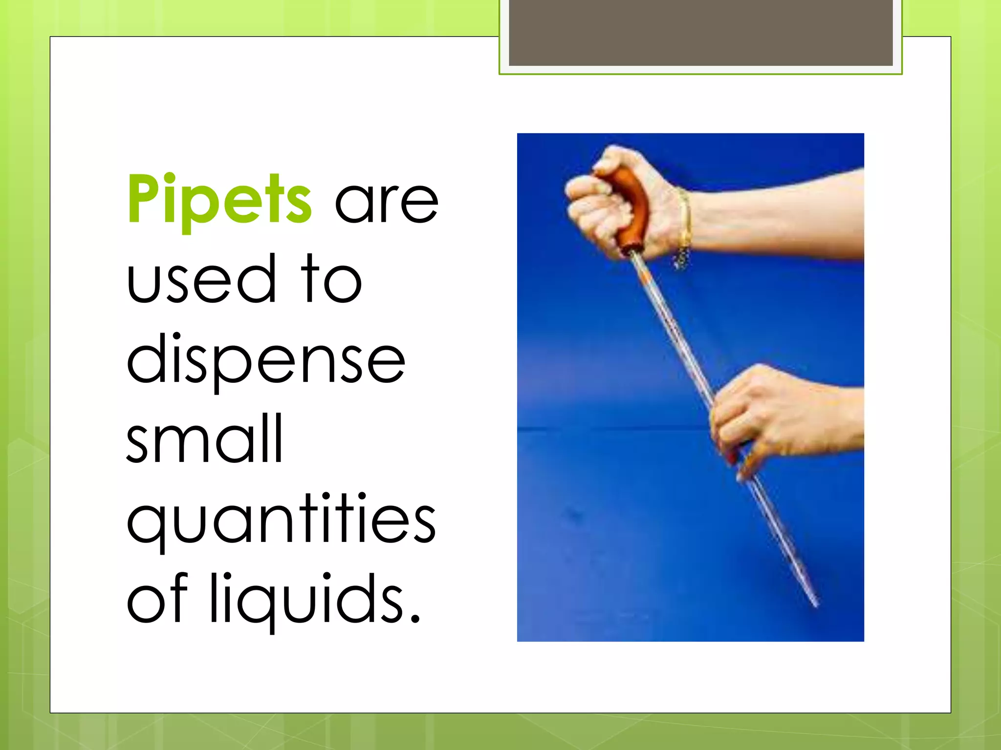 Laboratory apparatus and safety measures | PPTX