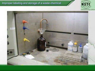 Containers must have an “open date” listed on the container label, and when full or no longer being filled, a “fill date”.