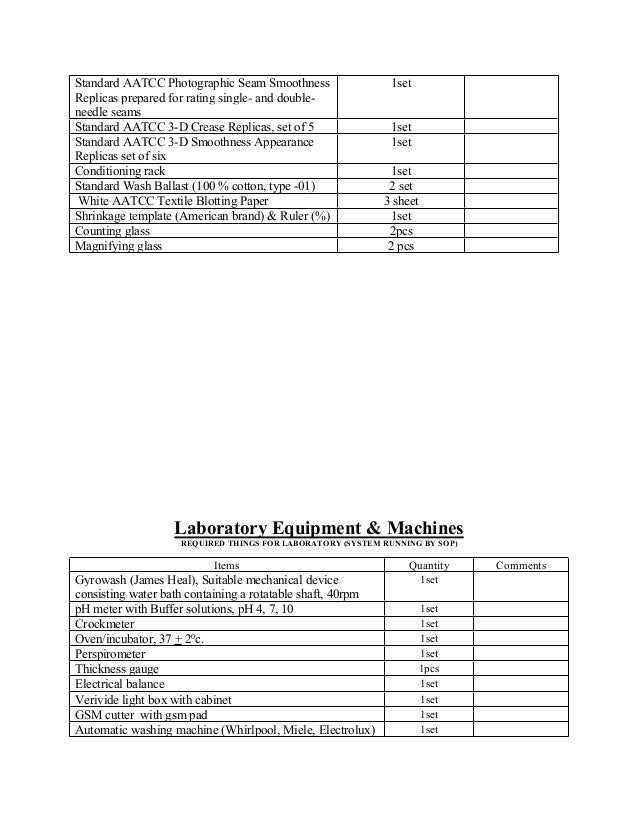 Laboratory consumables
