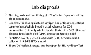 Laboratory diagnosis of AIDS notes by SANJU SAHpptx.pptx