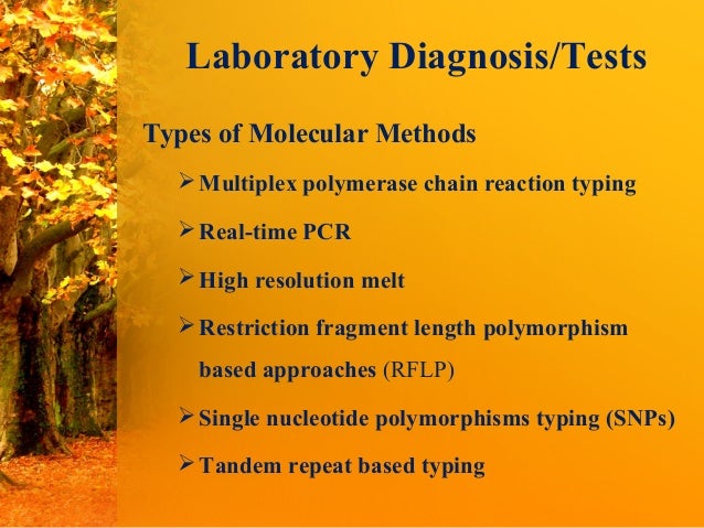 Laboratory diagnosis of brucellosis