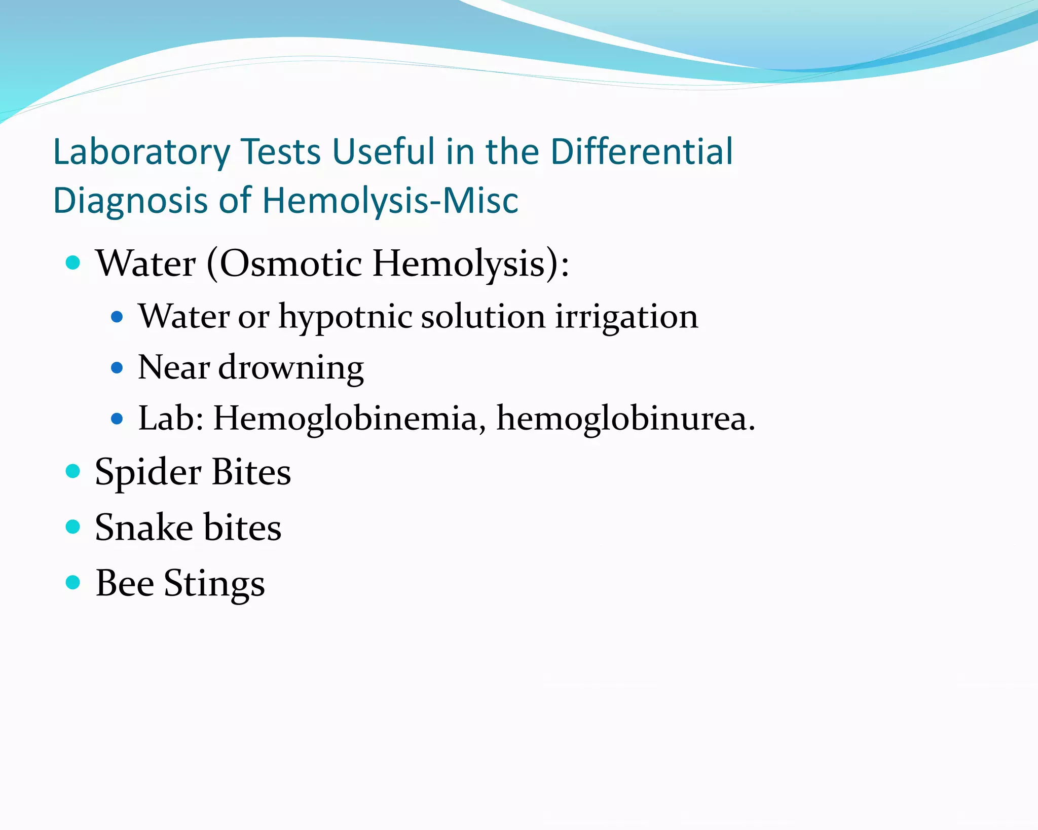 laboratory diagnosis of hemolytic anemia-190509145931.pptx