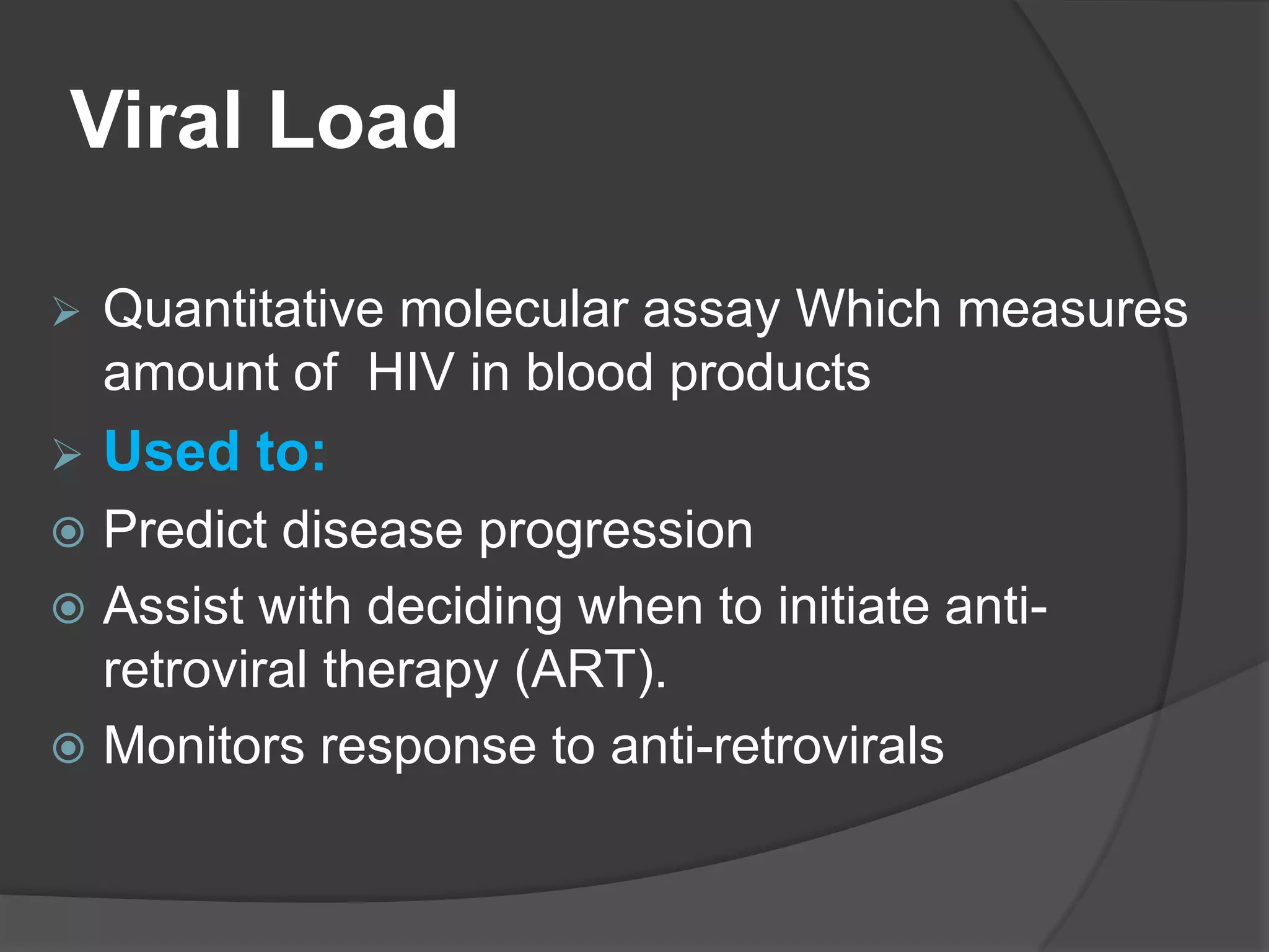 Laboratory diagnosis of hiv infections | PPTX