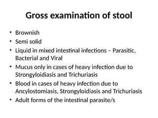 Laboratory diagnosis of infection due to Intestinal Nematodes.pptx
