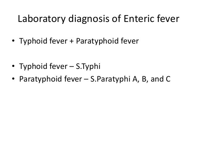 Laboratory Diagnosis Of Salmonella