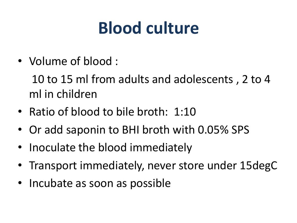 Laboratory diagnosis of salmonella
