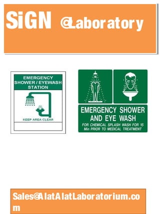 Laboratory emergency shower | PPT