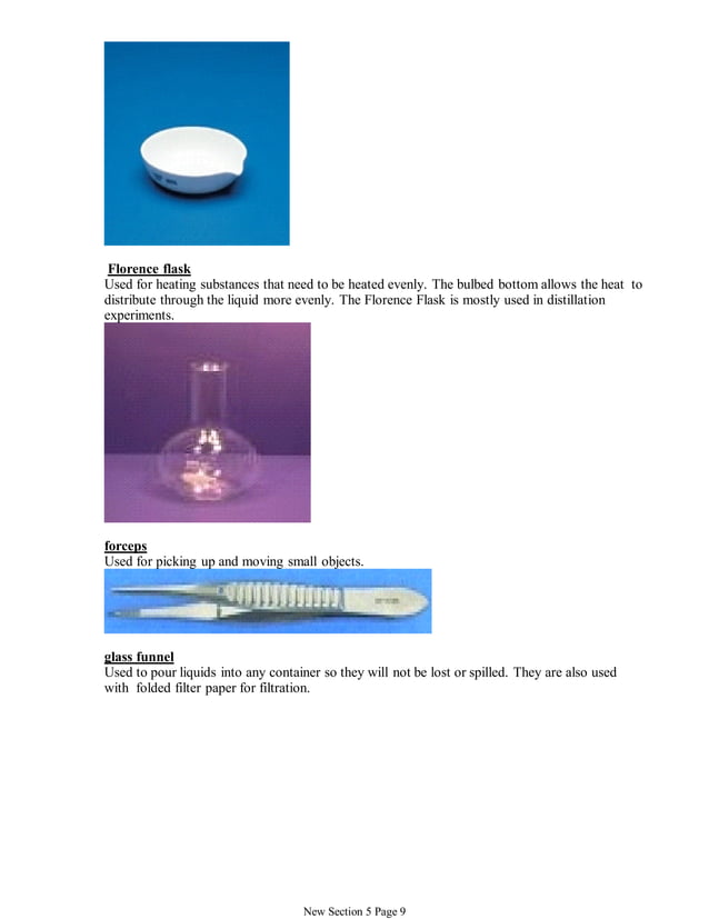 Laboratory equipment and apparatus