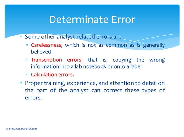 Laboratory Errors | PPT