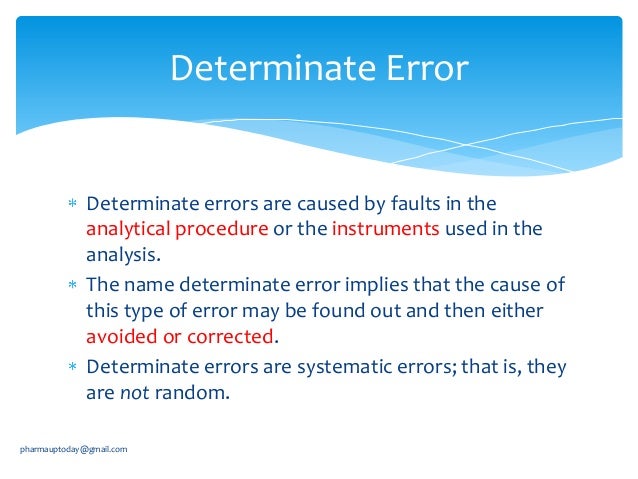 Laboratory Errors