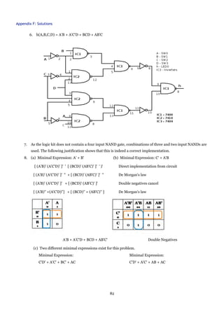 Laboratory exercises (digital logic | PDF
