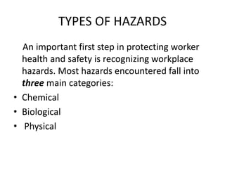 Laboratory hazards, safety and contamination | PDF